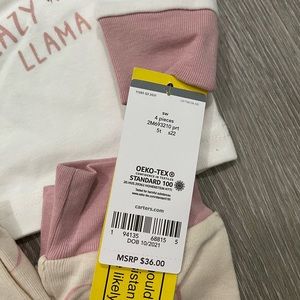 Carter’s Llama Girl Pajama Bundle